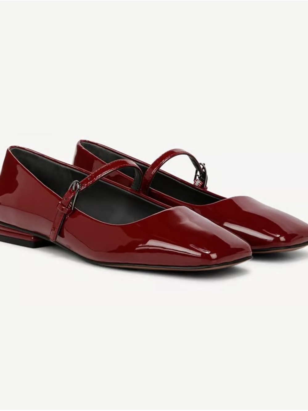 Franco Sarto Tinsley Mary Jane Flats - Red